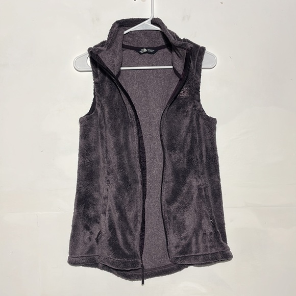 The North Face Ashen Purple Osito Furry Fuzzy Vest Size Small - Picture 5 of 8